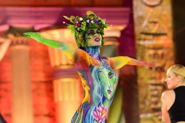 Concurso Internacional de Maquillaje Corporal del Carnaval de Las Palmas de Gran Canaria/Lpcarnaval.